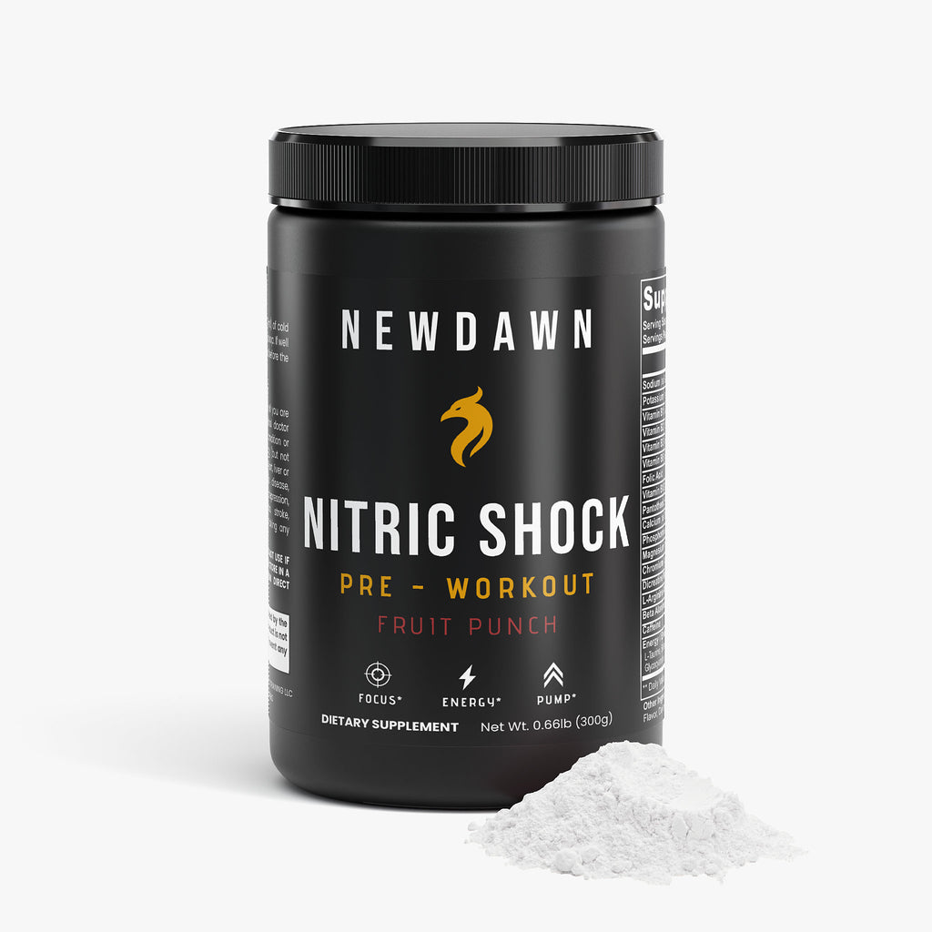 Nitric Shock Pre-Workout Powder (Fruit Punch)