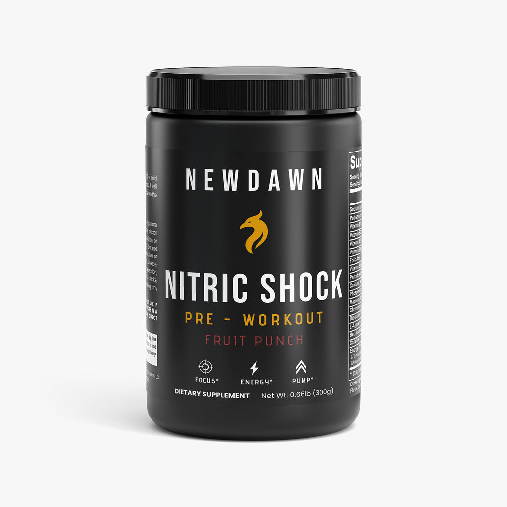 Nitric Shock Pre-Workout Powder (Fruit Punch)
