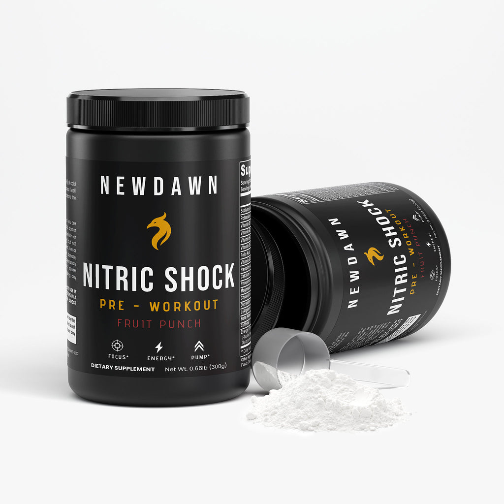 Nitric Shock Pre-Workout Powder (Fruit Punch)
