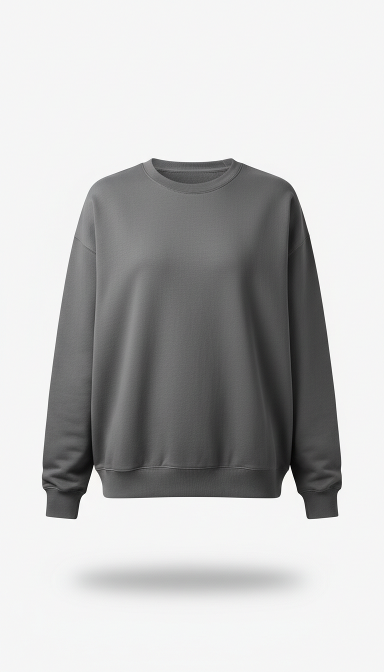 Modal Relaxed Sweatshirt Clean Lines