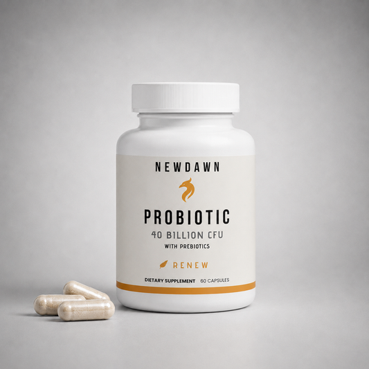Probiotic 40 Billion CFU + Prebiotics